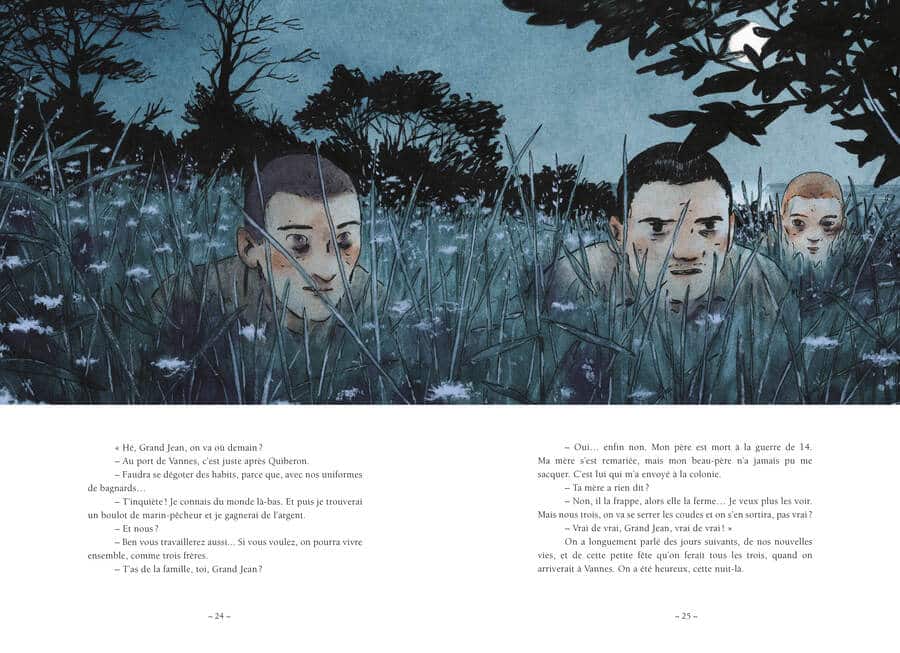 L'évadé de Belle-Ile de Philippe Nessmann, illustré par Piero Macola