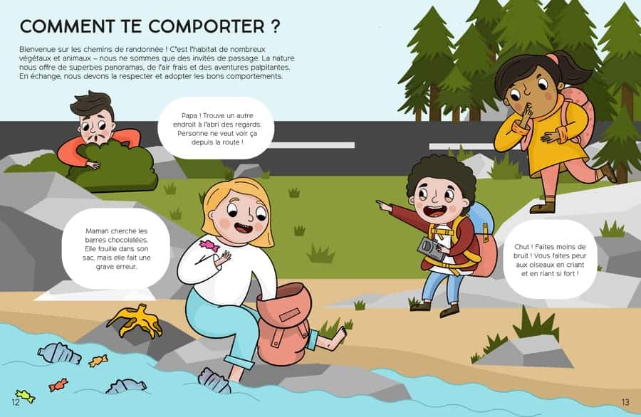 Petit guide de la randonnée, de Hedviga Gutierrez - pour les enfants