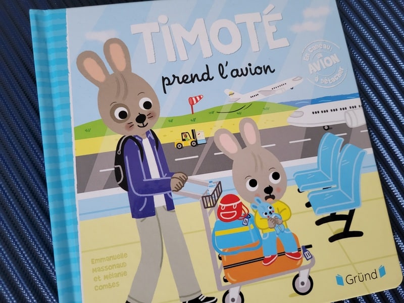 Timoté prend l'avion - de Emmanuelle Massonaud et Mélanie Combes - Editions Gründ