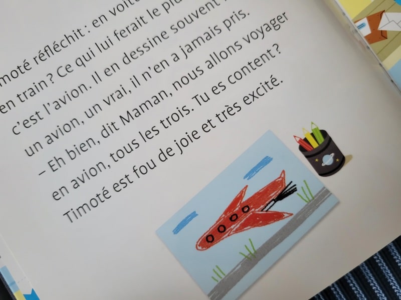 Timoté prend l'avion - de Emmanuelle Massonaud et Mélanie Combes - Editions Gründ