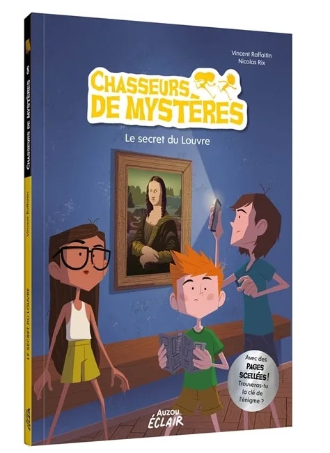 Livre pour enfant : vol au Louvre et mystère