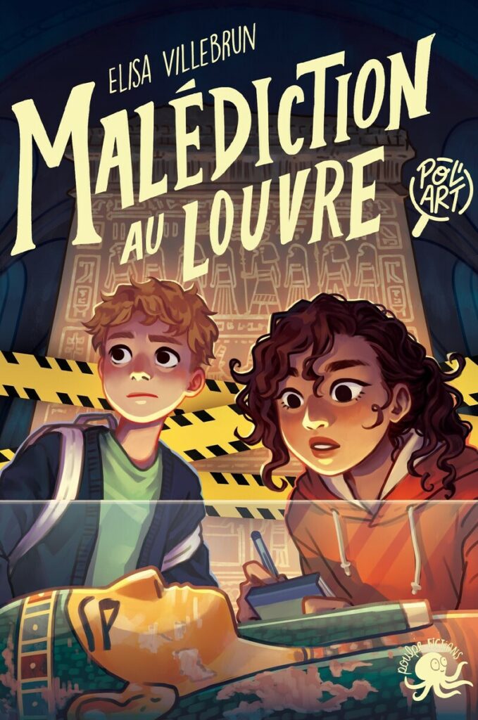 Livre pour enfant : vol au Louvre et mystère