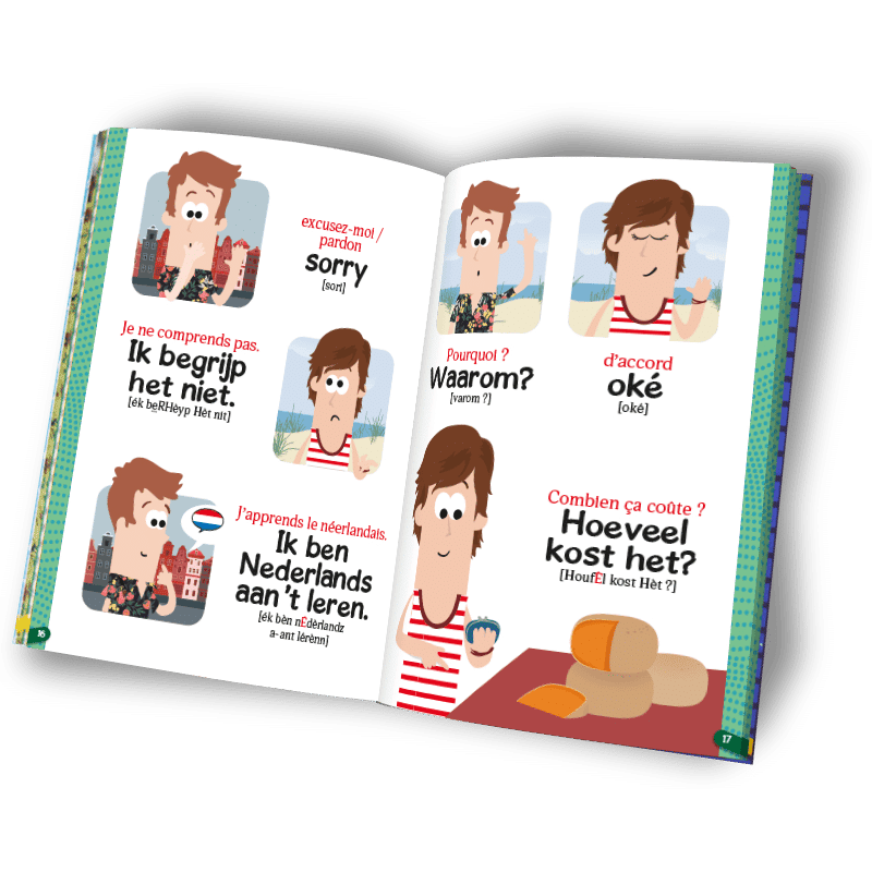 Néerlandais : guide de conversation illustré / pour les enfants / éditions Bonhomme de chemin