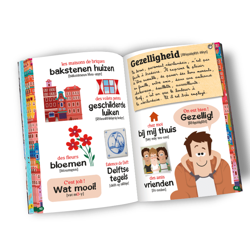 Néerlandais : guide de conversation illustré / pour les enfants / éditions Bonhomme de chemin