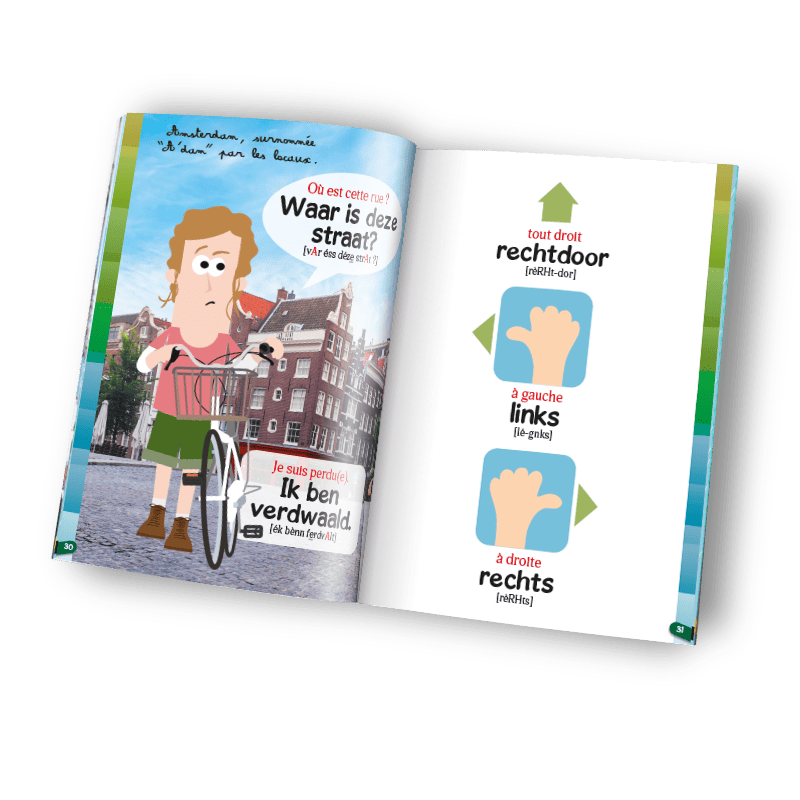 Néerlandais : guide de conversation illustré / pour les enfants / éditions Bonhomme de chemin