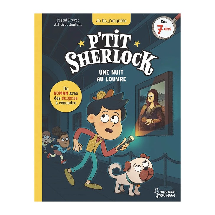Livre pour enfant : vol au Louvre et mystère