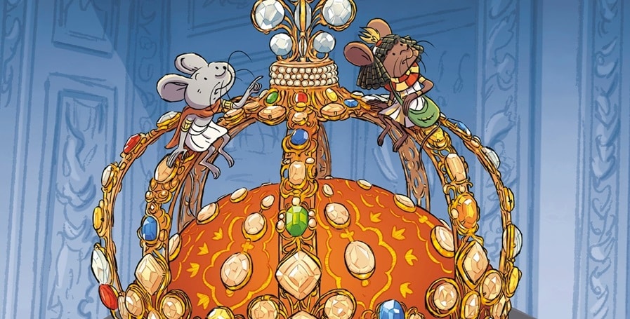 Les souris du Louvre : le clan de la couronne (Delcourt)