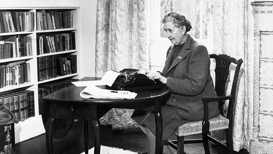 Agatha Christie 1946 - copyright-Getty-Hulton-Archive