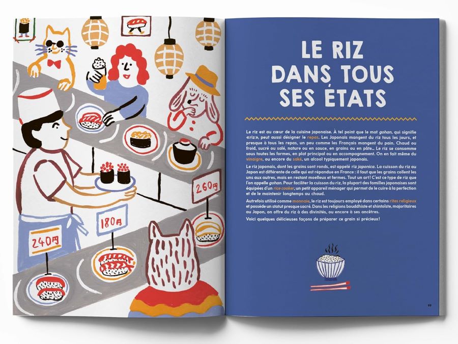 Livre de recettes pour enfants : "c'est moi qui cuisine le monde" - Mango Editions