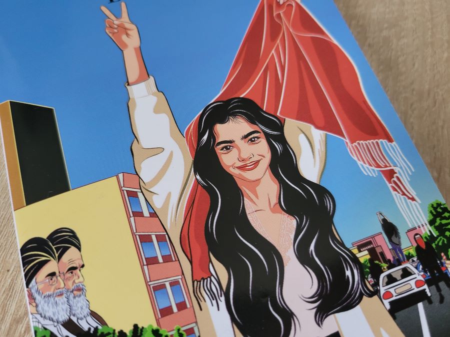 Révolte en Iran : roman "Badjens" de Delphine Minoui - éditions Points 2025