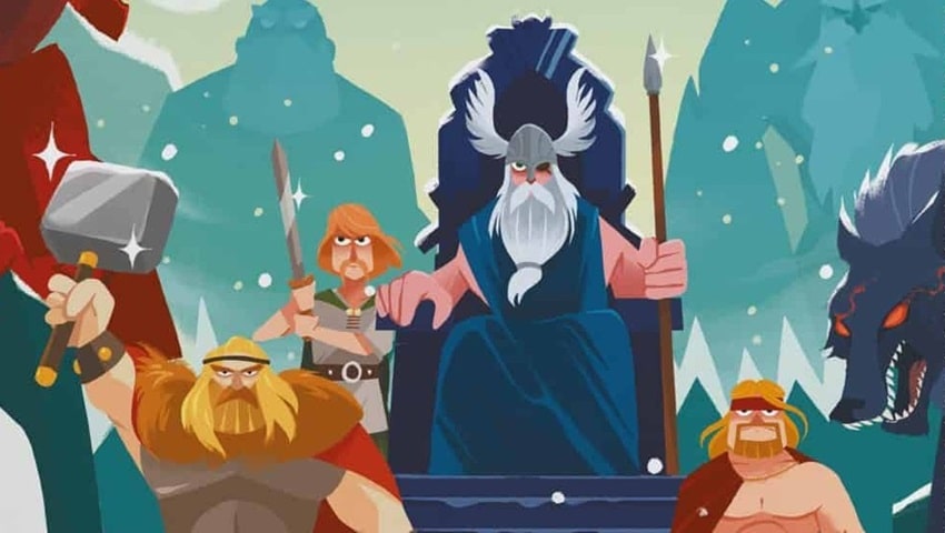 sélection livres pour enfants sur la mythologie nordique