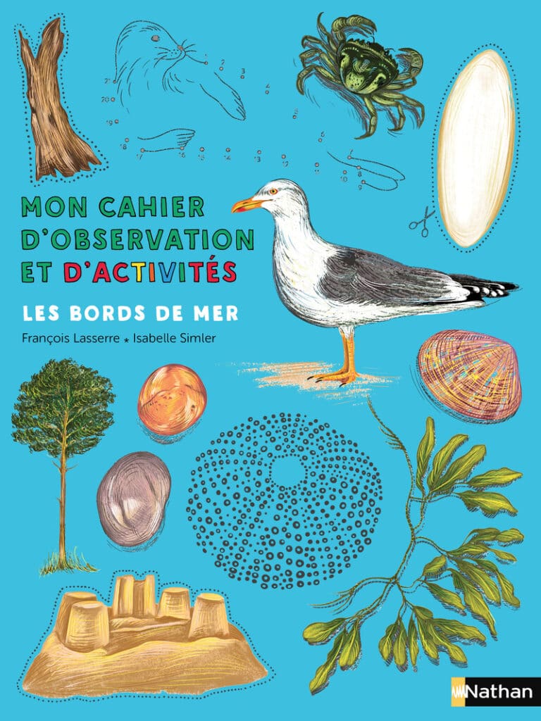 cahier d'activités pour les enfants autour du voyage : bords de mer