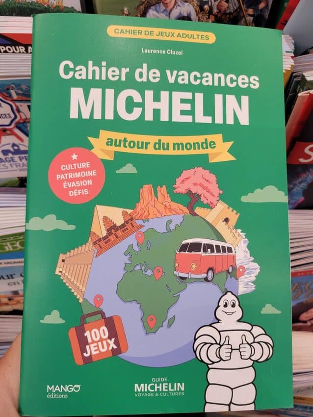 Cahier de vacances Michelin - pour adultes - Voyage 2026