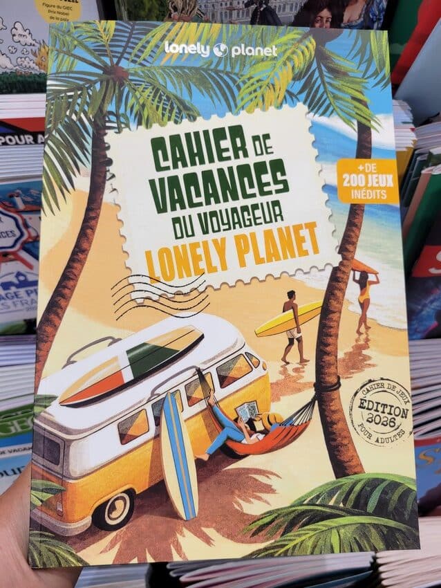 Cahier de vacances du voyageur - pour adultes - Voyage 2026 - Lonely Planet