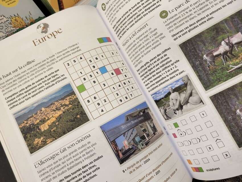 Cahier de vacances pour adultes - Voyage 2026