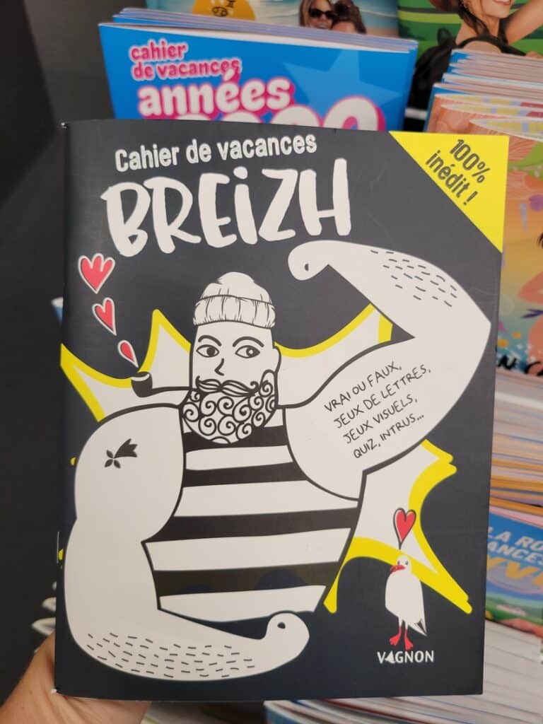 Cahier de vacances Breizh pour adultes - Voyage 2026