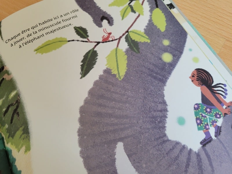 Livre pour enfants sur le Kenya : "je suis la forêt" - Glénat jeunesse 2026
