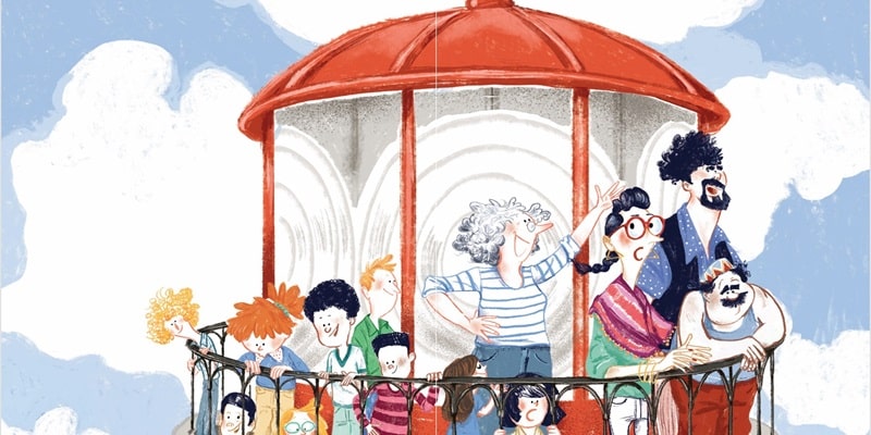 Le jour où le petit phare du bout du monde brava la tempête du siècle, de Coralie Crus et Lionel Tarchala - Glénat Jeunesse - Prix Le Point du livre jeunesse 2026